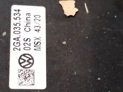 Pezzo di ricambio per auto di seconda mano rinforzo paraurti posteriore per volkswagen t-roc (a11, d11) 1.5 tsi riferimenti oem iam 2ga035534  