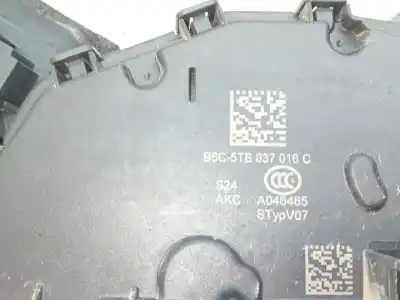 Автозапчастина б/у замок передній праві двері для volkswagen t-cross (c11) 1.0 tsi посилання на oem iam b6c5tb837016  