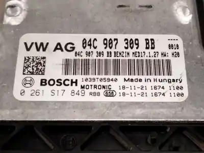 Автозапчасти б/у блок управления двигателем за volkswagen golf vii (5g1, bq1, be1, be2) 1.0 tsi ссылки oem iam 04c907309  0261s17849