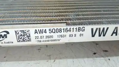 Автозапчасти б/у конденсатор / радиатор кондиционера воздуха за volkswagen t-cross (c11) 1.0 tsi ссылки oem iam 5q0816411bh  