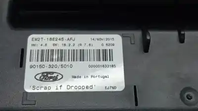 Автозапчастина б/у контроль опалення / кондиціонації для ford s-max (cj, wa6) 1.5 ecoboost посилання на oem iam em2t18e245  