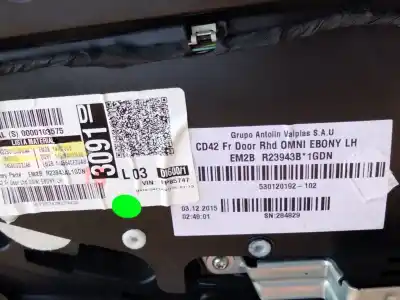 Автозапчастина б/у оббірка передніх дверей ліва для ford s-max (cj, wa6) 1.5 ecoboost посилання на oem iam   