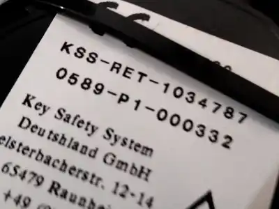 Автозапчастина б/у комплект подушки безпеки для ford s-max (cj, wa6) 1.5 ecoboost посилання на oem iam e1gt14b321  