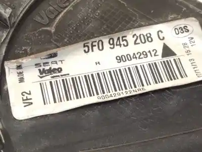 Peça sobressalente para automóvel em segunda mão farolim traseiro direito por seat leon (5f1) 2.0 cupra referências oem iam 5f0945208  