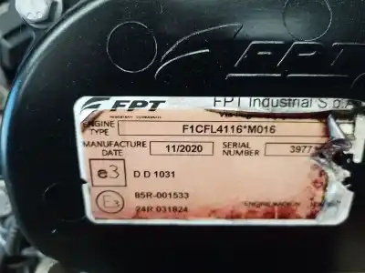 Автозапчастина б/у двигун комплект для iveco daily vi furgón 33s11 35s11 35c11 посилання на oem iam f1cfl4116  5802475161