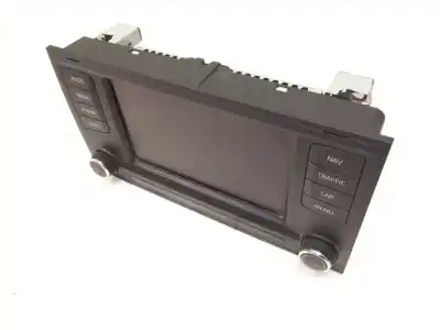 Second-hand car spare part multifunction display for seat leon (5f1) 2.0 cupra oem iam references 5f0919603  