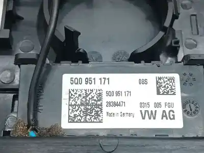 Second-hand car spare part interior light for seat leon (5f1) 2.0 cupra oem iam references 5q0951171  