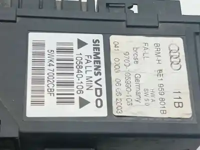 Автозапчасти б/у мотор стекла переднего правого за audi a4 b6 (8e2) 2.5 tdi ссылки oem iam 8e1959801b  