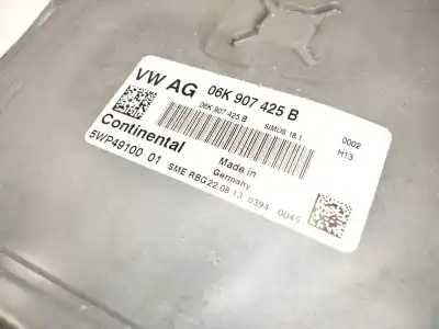 Second-hand car spare part ecu engine control for seat leon (5f1) 2.0 cupra oem iam references 06k907425  