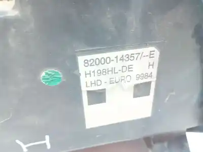 Second-hand car spare part left headlight for renault vel satis (bj0) expression oem iam references 8200014357  