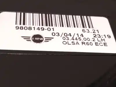 Автозапчастина б/у лівий ход ліхар для mini mini countryman (r60) one d посилання на oem iam 9808149  