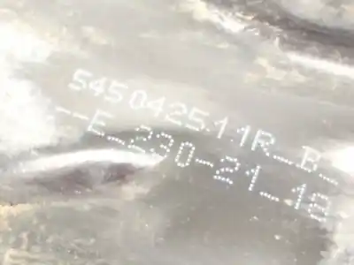 Peça sobressalente para automóvel em segunda mão braço de suspensão inferior dianteiro direito por renault clio v (b7_) 1.5 blue dci 100 (b7ad) referências oem iam 545042511r  