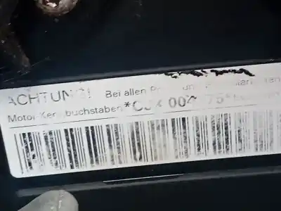 Second-hand car spare part complete engine for seat leon (5f1) 2.0 cupra oem iam references cjx 06k100033g cjxe