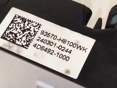 Автозапчастина б/у передні вікний вмикач для kia stonic (yb) 1.2 cvvt посилання на oem iam 93570h8100  