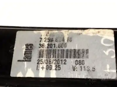 Автозапчасти б/у регулятор стекла переднего правого за bmw 3 (f30, f80) 318 d ссылки oem iam 7259824  