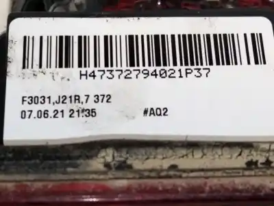 Автозапчасти б/у правый задний фонарь в двери за bmw 3 (f30, f80) 318 d ссылки oem iam 7371112  