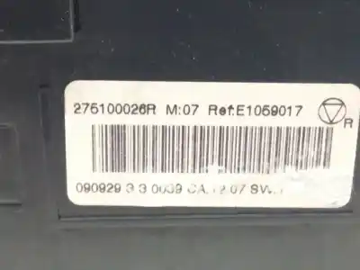 Автозапчасти б/у климат-контроль за renault grand scénic iii (jz0/1_) 1.9 dci ссылки oem iam 275100026r  