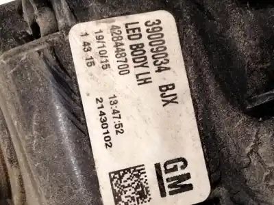 Автозапчасти б/у левый задний фонарь за opel zafira tourer c (p12) 2.0 biturbo cdti (75) ссылки oem iam 39009034  