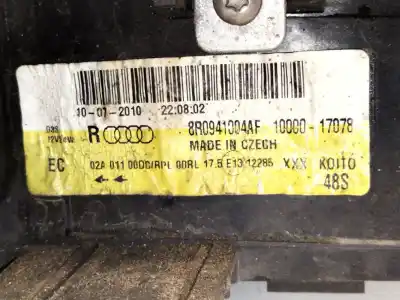 Second-hand car spare part right headlight for audi q5 (8rb) 2.0 tdi quattro oem iam references 8r0941004  