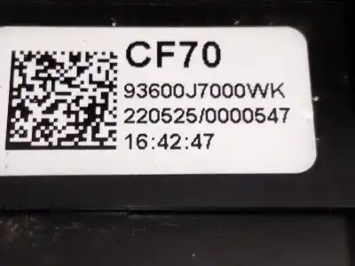 Peça sobressalente para automóvel em segunda mão interruptor 4 piscas - emergência por kia xceed (cd) 1.0 t-gdi referências oem iam 93600j7000  