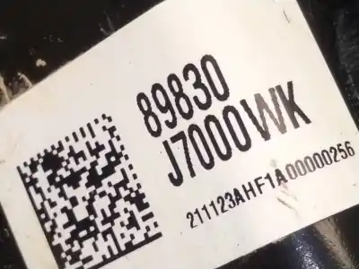 Peça sobressalente para automóvel em segunda mão chicote / encaixe cinto segurança traseiro esquerdo por kia xceed (cd) 1.0 t-gdi referências oem iam 89830j7000  