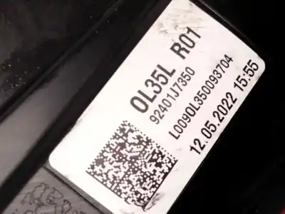 Автозапчастина б/у лівий ход ліхар для kia xceed (cd) 1.0 t-gdi посилання на oem iam 92401j7350  