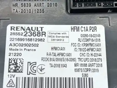 Pezzo di ricambio per auto di seconda mano MODULO ELETTRONICO per RENAULT CLIO V (B7_) 1.5 Blue dCi 100 (B7AD) Riferimenti OEM IAM 285S22368R  