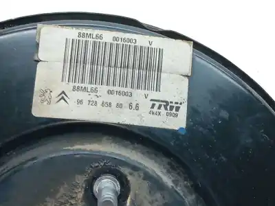 Second-hand car spare part brake servo for citroen c3 picasso (sh_) 1.6 hdi 110 oem iam references 9672865880  