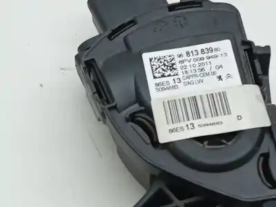 Second-hand car spare part accelerator pedal for citroen c3 picasso (sh_) 1.6 hdi 110 oem iam references 9681383980  