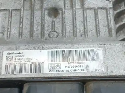 Pezzo di ricambio per auto di seconda mano centralina motore per citroen c3 picasso (sh_) 1.6 hdi 110 riferimenti oem iam 9678686080  