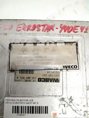 Pezzo di ricambio per auto di seconda mano centralina motore per iveco eurotech 440 e 34t riferimenti oem iam 4460040660  