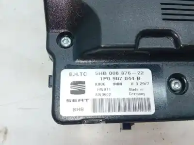 Автозапчастина б/у клімат-контроль для seat leon (1p1) 1.9 tdi посилання на oem iam 1p0907044b  