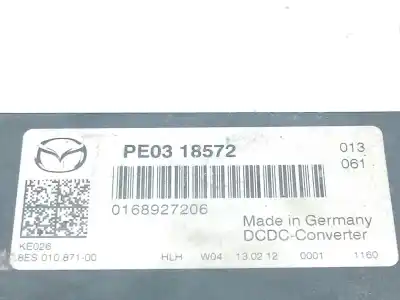 Peça sobressalente para automóvel em segunda mão módulo eletrônico por mazda cx-5 (kf) 2.2 d referências oem iam pe0318572  