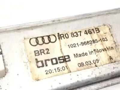Second-hand car spare part driver left window regulator for audi q5 (8rb) 2.0 tdi quattro oem iam references 8r0837461  