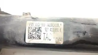 Автозапчастина б/у амортизатор передній лівий для skoda karoq (nu7, nd7) 1.5 tsi посилання на oem iam 5q3413031k  