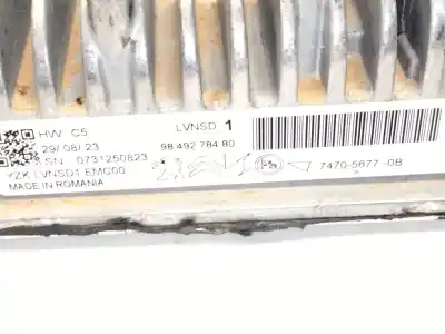 Peça sobressalente para automóvel em segunda mão módulo eletrônico por citroen c5 aircross (a_) 1.6 thp 150 (a45gxj) referências oem iam 9849278480  