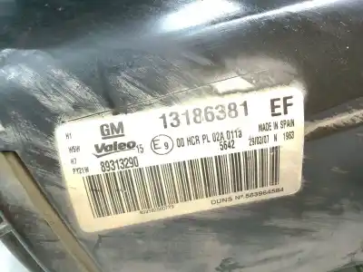 Second-hand car spare part left headlight for opel corsa d (s07) 1.2 (l08, l68) oem iam references 13186381  