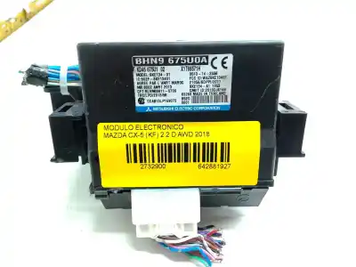 Peça sobressalente para automóvel em segunda mão MÓDULO ELETRÔNICO por MAZDA CX-5 (KF) 2.2 D AWD Referências OEM IAM BHN9675U0A  
