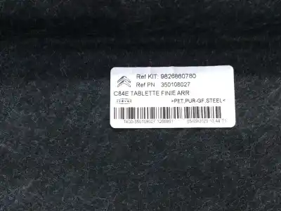 Автозапчасти б/у задний поддон за citroen c5 aircross (a_) 1.6 thp 150 (a45gxj) ссылки oem iam 9826860780  