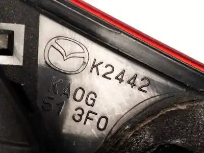 Second-hand car spare part right tailgate door light for mazda cx-5 (kf) 2.2 d awd oem iam references ka0g513f0  