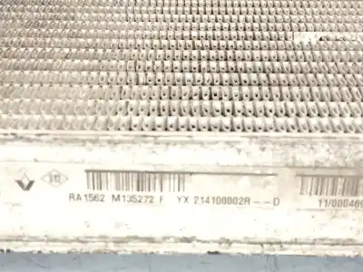 Автозапчастина б/у водяний радіатор для renault grand scénic iii (jz0/1_) 1.5 dci посилання на oem iam 214100002r  