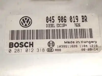 Second-hand car spare part ecu engine control for skoda fabia i (6y2) 1.4 tdi oem iam references 045906019br 1039s11626 0281012318