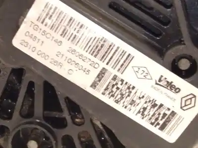 Автозапчастина б/у генератор для renault grand scénic iii (jz0/1_) 1.5 dci посилання на oem iam 231000026r  