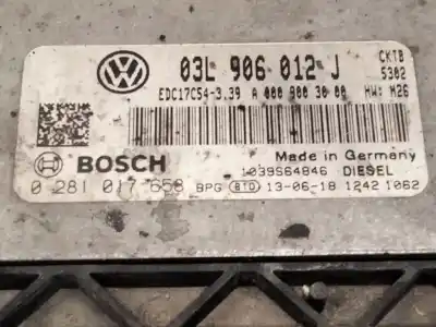 Автозапчасти б/у блок управления двигателем за volkswagen crafter 30-50 furgón (2e_) 2.0 tdi ссылки oem iam 03l906012j 1039s4846 0281017658