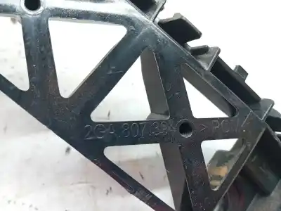 Автозапчастина б/у кріплення лівого переднього бампера для volkswagen t-roc (a11, d11) 1.5 tsi посилання на oem iam 2ga807494  