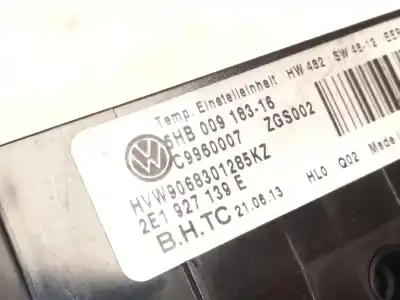 Автозапчастина б/у клімат-контроль для volkswagen crafter 30-50 furgón (2e_) 2.0 tdi посилання на oem iam 2e1927139e  