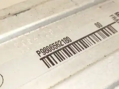 Автозапчастина б/у інтеркулер для opel vivaro c furgón (k0) 1.5 посилання на oem iam p9806562180  