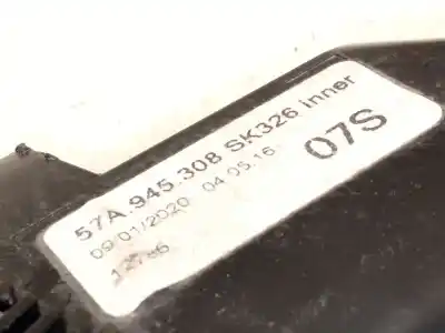 Автозапчастина б/у правий ліхтар в дверях для skoda karoq (nu7, nd7) 1.5 tsi посилання на oem iam 57a945308  