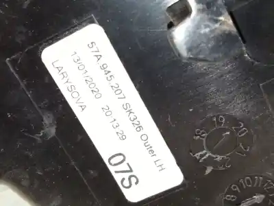 Second-hand car spare part left tailgate light for skoda karoq (nu7, nd7) 1.5 tsi oem iam references 57a945207  