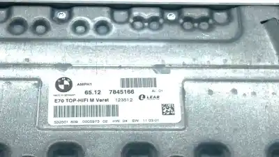 Second-hand car spare part electronic module for bmw x6 (e71, e72) xdrive 40 d oem iam references 65127845166  
